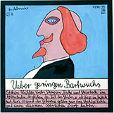 Über geringen Bartwuchs, 1978